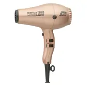 Parlux Power Light 385 Ionic & Ceramic Hairdryer - Gold by Parlux