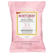 Burt's Bees Rose Micellar Facial Cleansing Wipes 30 pack by Burt's Bees