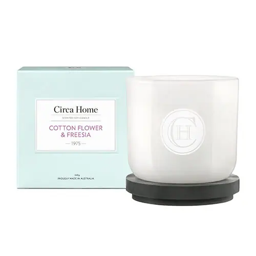 Circa Home Cotton Flower & Freesia Classic Candle 260g