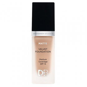 Designer Brands Velvet Matte Foundation SPF15