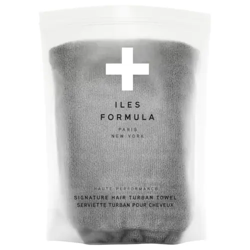 Iles Formula Hair Towel Grey