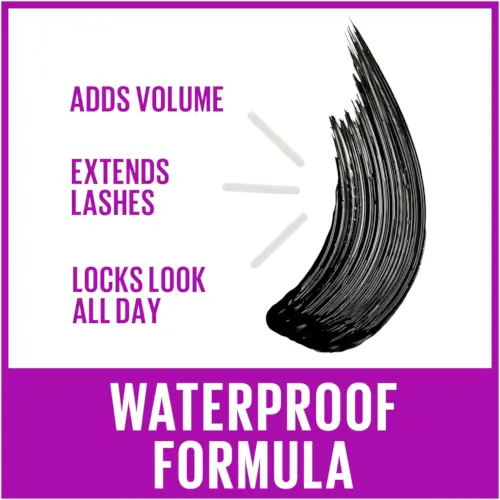 Maybelline The Falsies Lash Lift Volumising Waterproof Mascara - Very Black