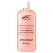 philosophy amazing grace ballet rose shampoo, bath and shower gel 480ml by philosophy