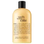 philosophy vanilla birthday cake shampoo  shower gel & bubble bath by philosophy