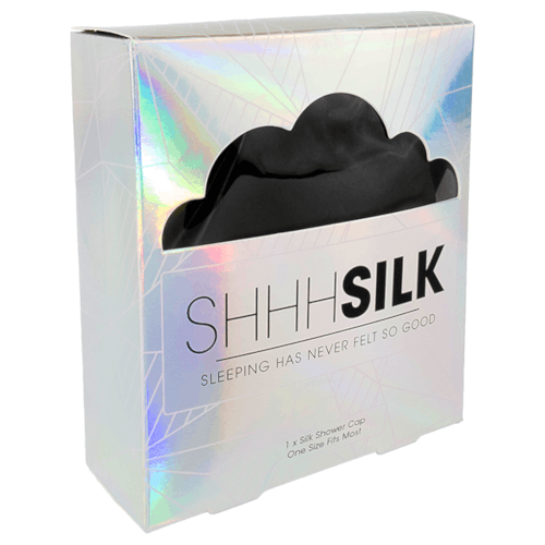 Shhh Silk Silk Lined Shower Cap NZ Adore Beauty