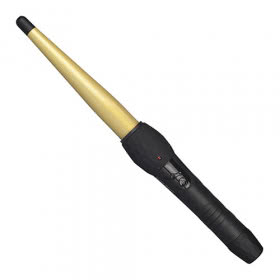 Silver Bullet Fastlane Regular Ceramic Conical Curling Iron Gold - 13mm-23mm