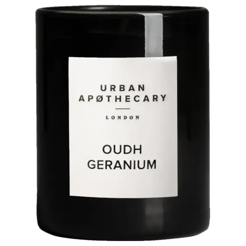 Urban Apothecary Oudh Geranium Candle 70g