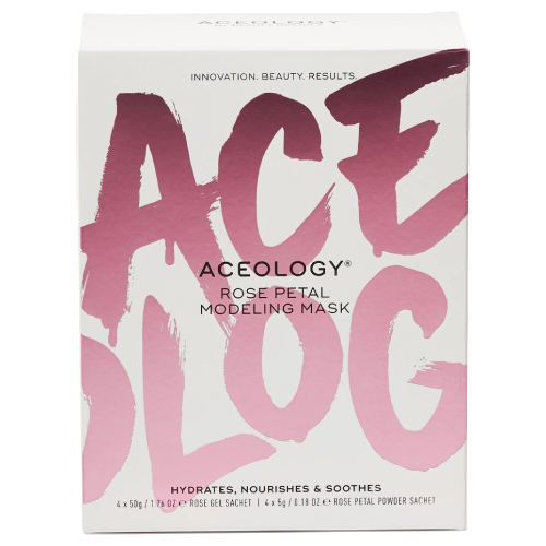 Aceology Rose Petal Modeling Mask 4 Pack by Aceology