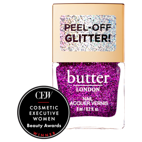 Butter London Glazen Peel Off Glitter Lacquer- Cosmo by butter LONDON
