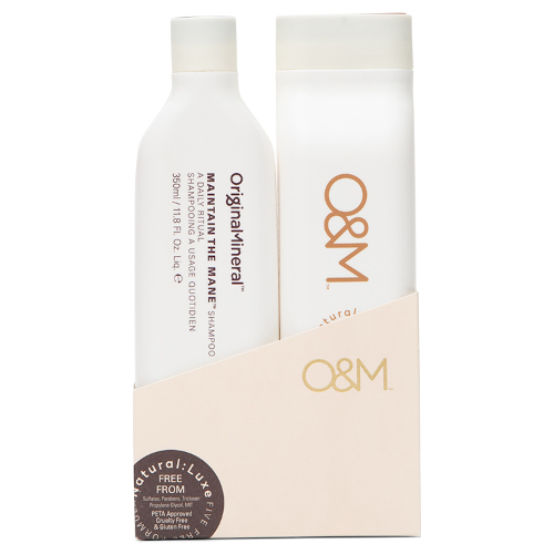 O&M Duo Pack: Maintain the Mane Shampoo and Conditioner 2x350ml by O&M Original & Mineral