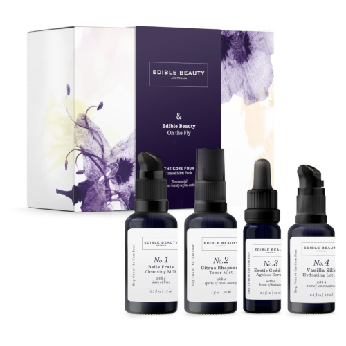 Edible Beauty & Beauty on the Fly - Travel Mini Skin Set by Edible Beauty