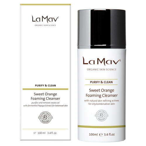 La Mav Sweet Orange Foaming Cleanser by La Mav Organic Skin Science
