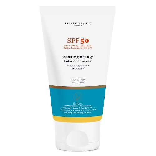 Edible Beauty Basking Beauty Natural Sunscreen 100g by Edible Beauty