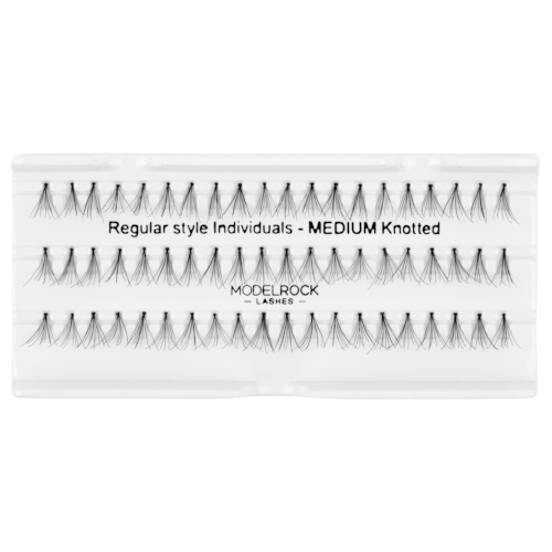 MODELROCK Regular Medium Knotted Lashes by MODELROCK