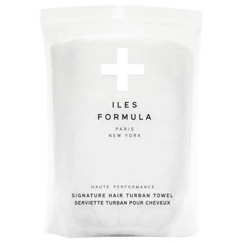 Iles Formula Hair Turban Towel White by ILES FORMULA