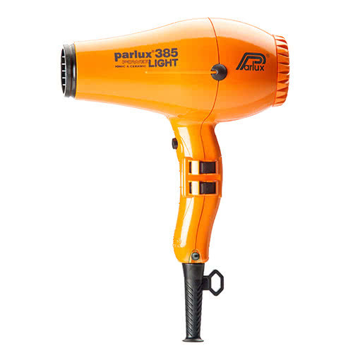 Parlux Power Light 385 Ionic & Ceramic Hairdryer - Orange  by Parlux