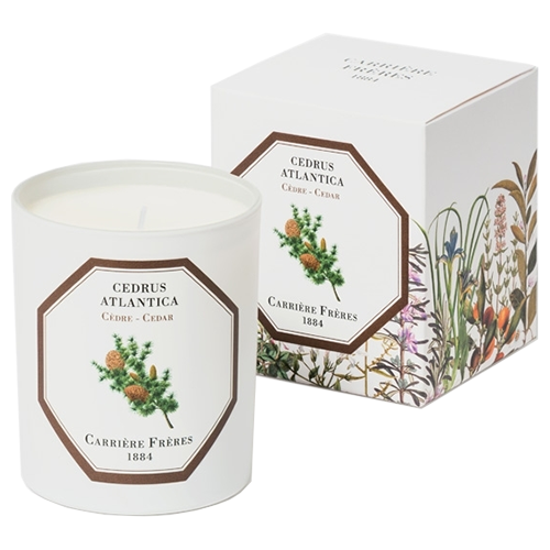 Carrière Frères Cedar Candle 185g by Carrière Frères