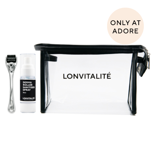 Lonvitalite Limited Edition Derma Roller & Sanitiser Kit by Lonvitalite