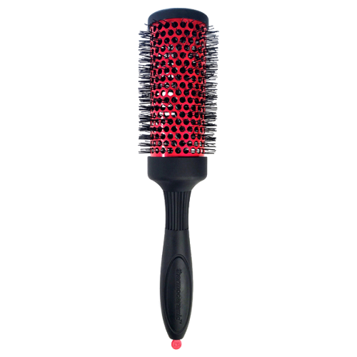 Denman Thermoceramic Hot Curl Soft Touch Handle 43mm Red by Denman Brushes