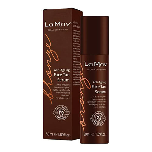 La Mav Bronze Anti-Ageing Face Tan Serum  by La Mav Organic Skin Science