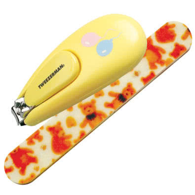 Tweezerman Baby Nail Clipper With Bear File by Tweezerman