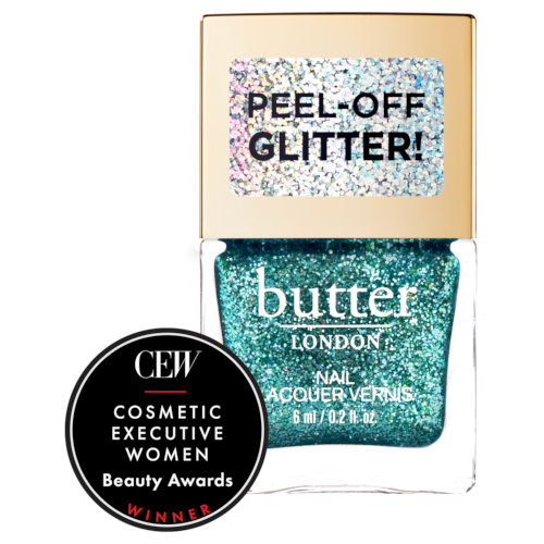 Butter London Glazen Peel Off Glitter Lacquer- Aquatic by butter LONDON