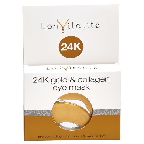 Lonvitalite 24K Gold & Collagen Eye Masks - 6 Pack by Lonvitalite