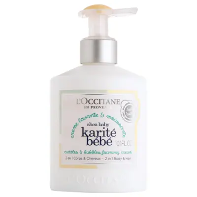 Packed full of natural ingredients, this wash takes care of your baby’s skin.