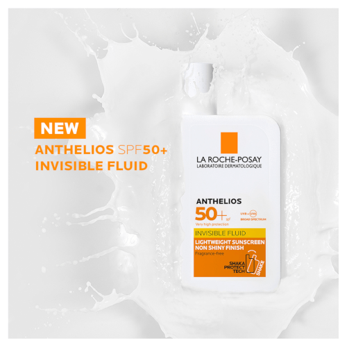 La RochePosay Anthelios Invisible Fluid Facial Sunscreen SPF 50
