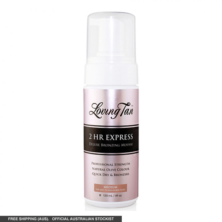 Loving Tan 2HR Express Mousse - Medium 120ml by Loving Tan