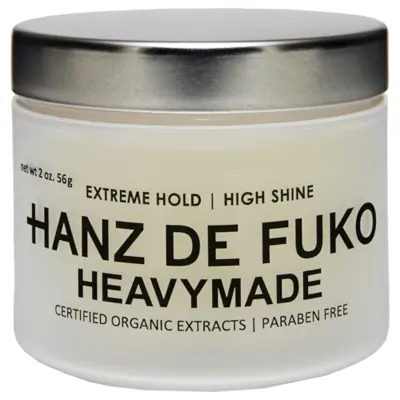 This vegan hair pomade gives you a sleek look without any stickiness.
