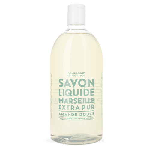 Compagnie De Provence  Liquid Marseille Soap Sweet Almond 1L refill