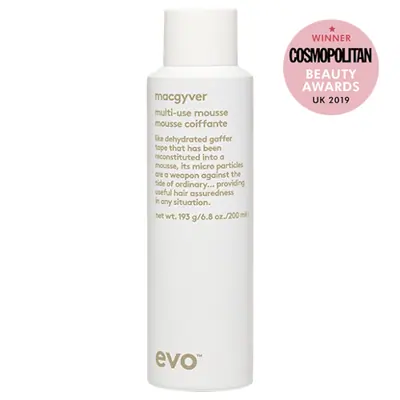 Style your hair any which way with this vegan hair mousse.