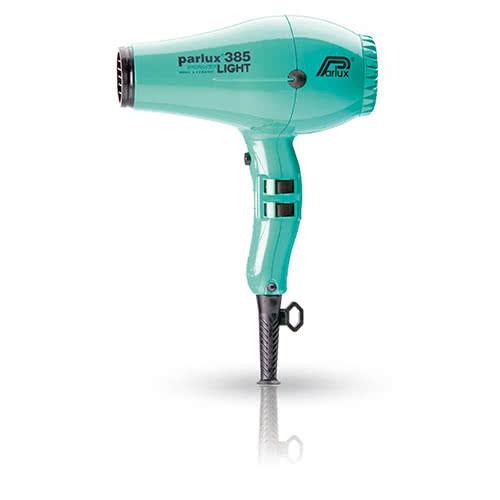 Parlux Power Light 385 Ionic & Ceramic Hairdryer - Aquamarine by Parlux