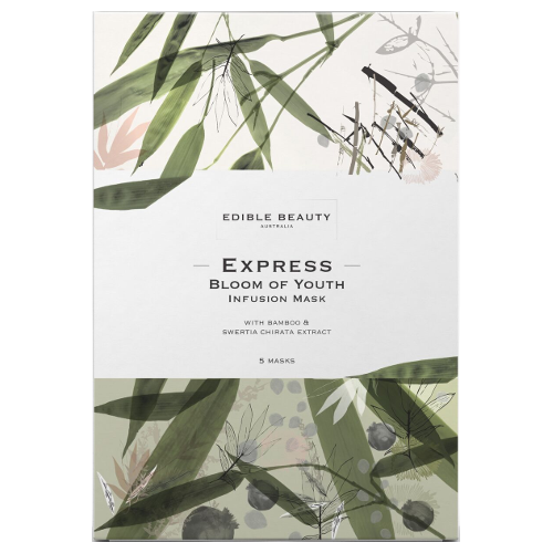Edible Beauty - Express Bloom of Youth Infusion Mask 5 pce by Edible Beauty