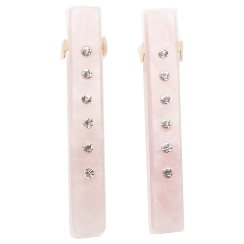 Valet Mafalda Barrette Duo - Pink by Valet