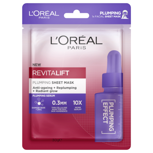 L'Oreal Paris Revitalift Plumping Anti-ageing Tissue Face Mask (1 Mask) by L'Oreal Paris