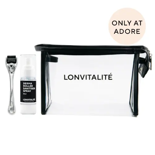Lonvitalite Limited Edition Derma Roller & Sanitiser Kit