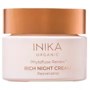 INIKA Organic Phytofuse Renew Rich Night Cream 50mL by Inika
