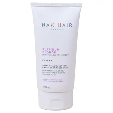 NAK Hair Platinum Blonde Anti-Yellow Treatment 150ml