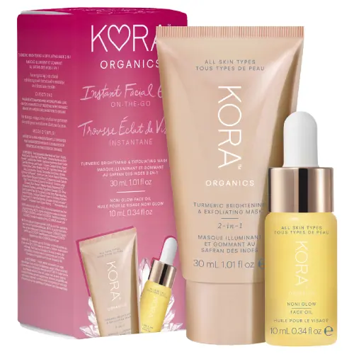 KORA Organics Instant Facial Glow On-the-Go