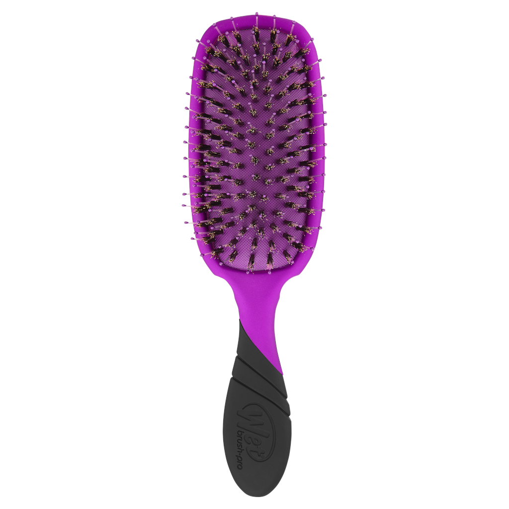 The Wet Brush Pro Shine Enhancer Boar Bristle Brush  - Purple by The Wet Brush