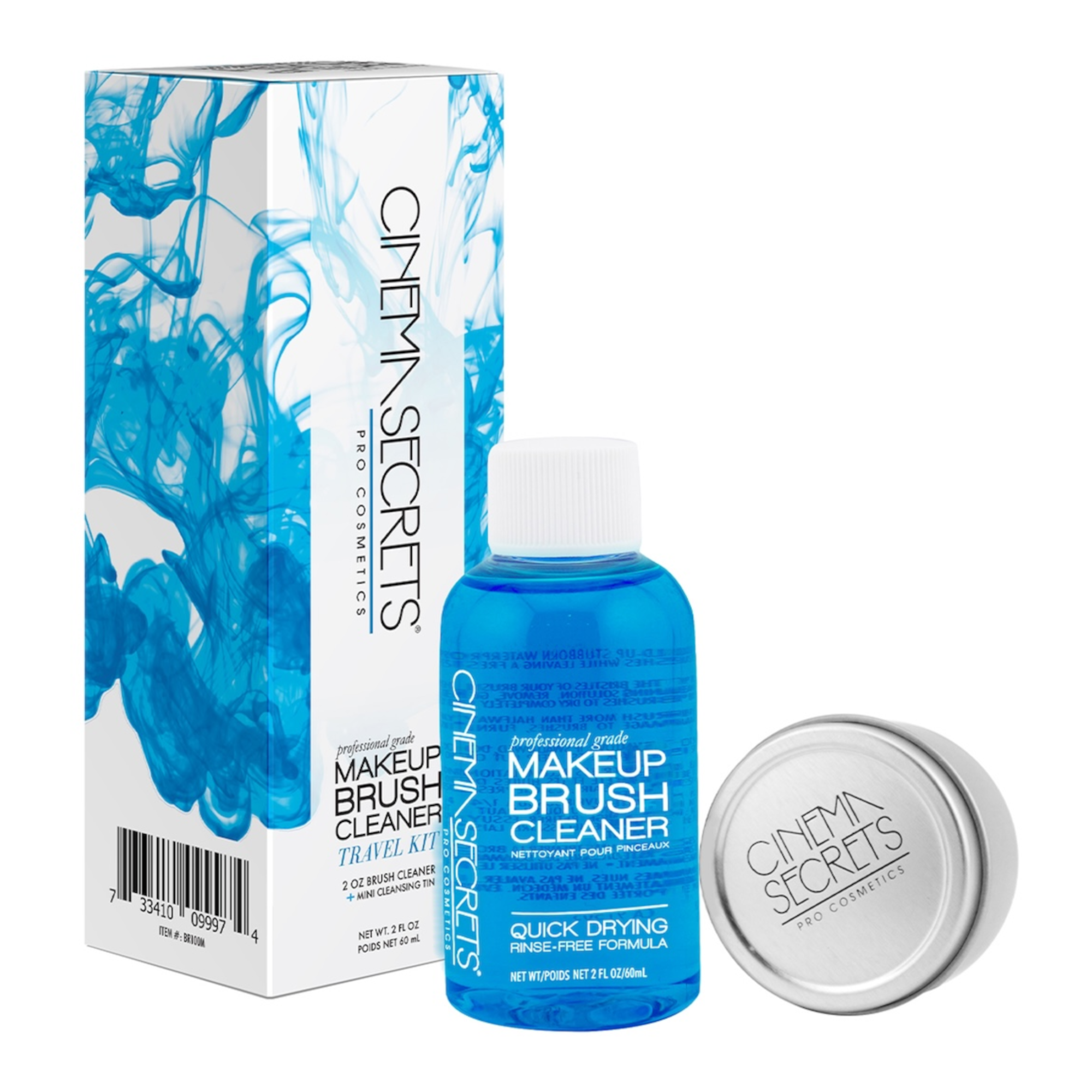 Cinema Secrets Professional Brush Cleaner 60ml With Tin