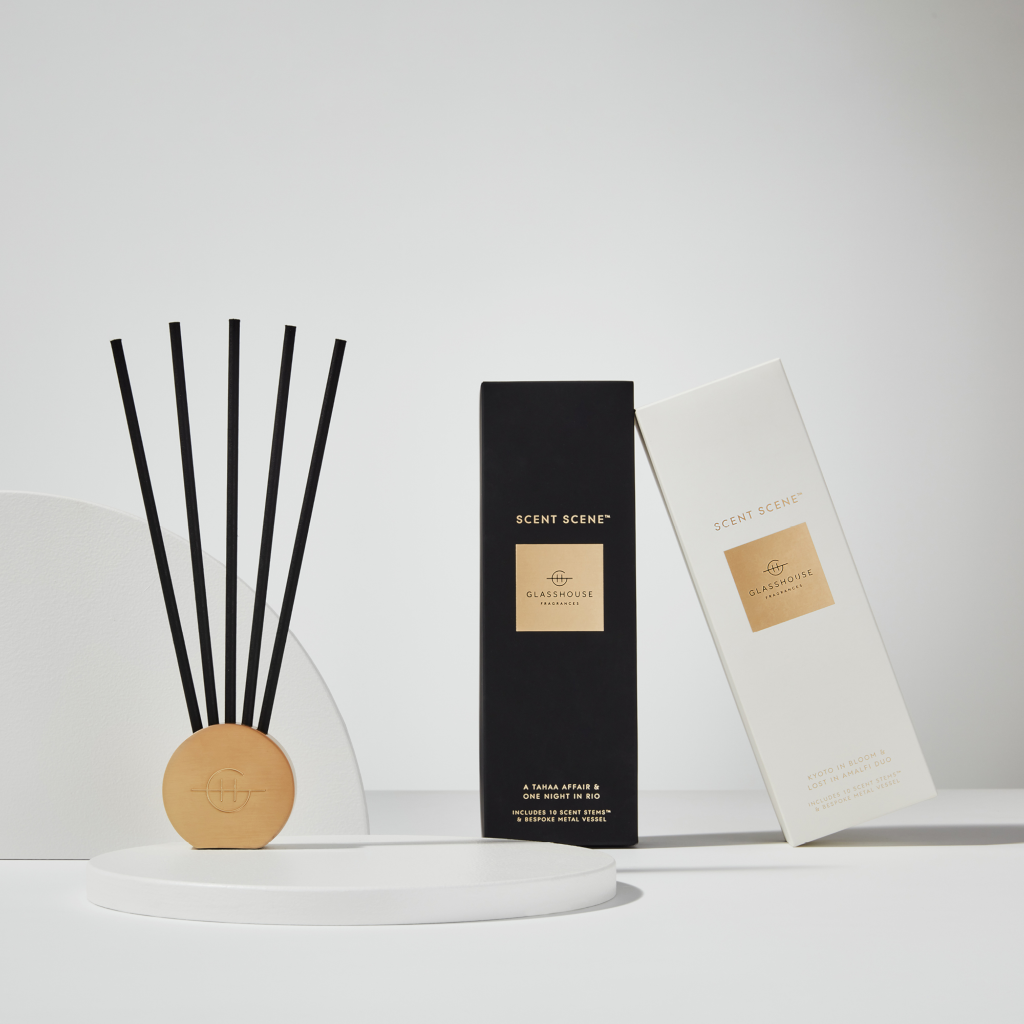 Glasshouse SCENT SCENE DIFFUSER DUO NZ Amalfi & Kyoto