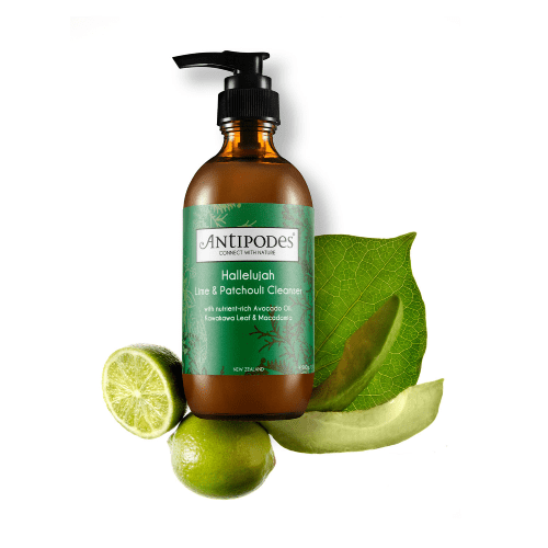Antipodes Hallelujah Lime Patchouli Nourishing Cleanser 200ml NZ