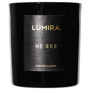 Lumira Glass Candle -  No352 Leather & Cedar Large by Lumira