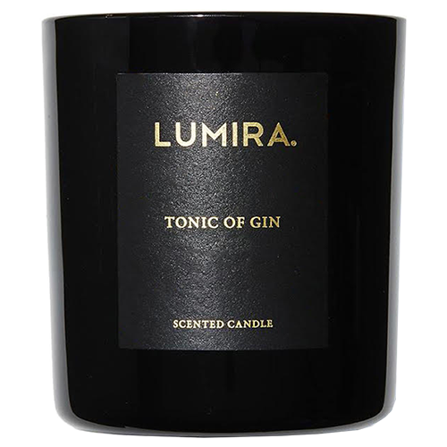 Lumira Black Candle Tonic of Gin 300g