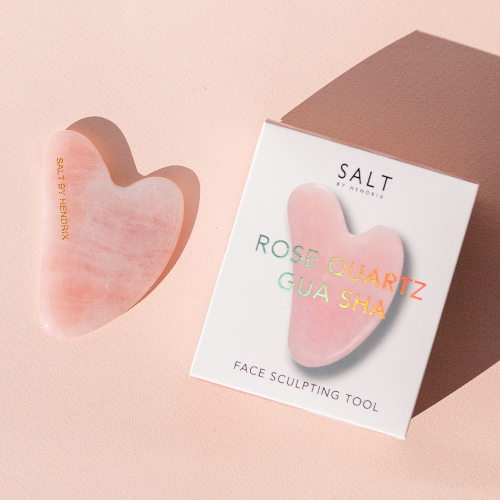 SALT BY HENDRIX Rose Quartz Gua Sha - Face Sculpting Tool