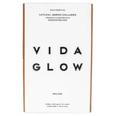 Vida Glow Natural Marine Collagen - Mocha