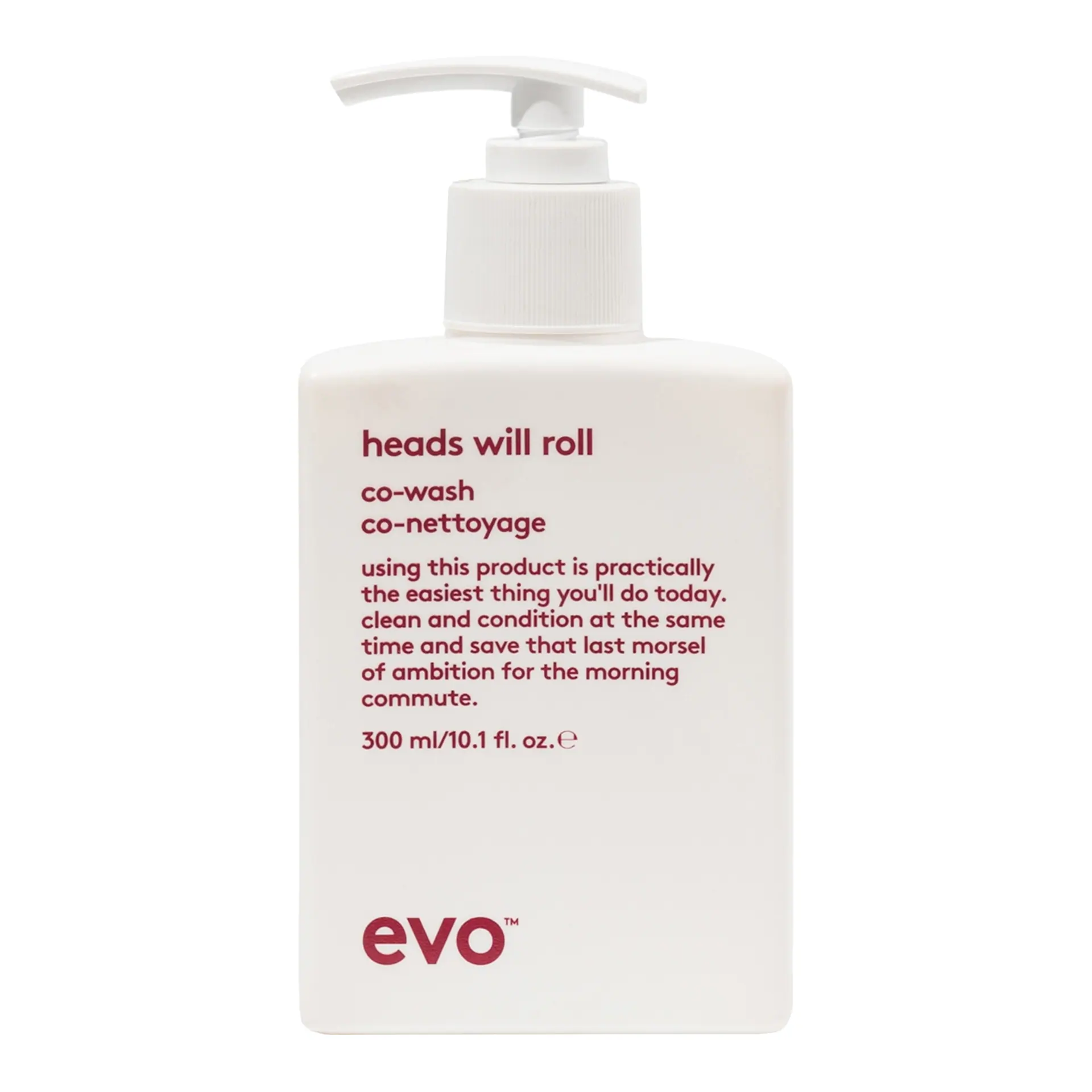 evo heads will roll co-wash 300ml